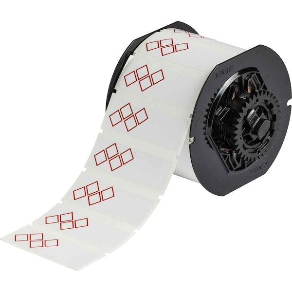 B30 Series GHS CLP Chemical Labels 1 in H x 3 in W Red on White 1000/RL